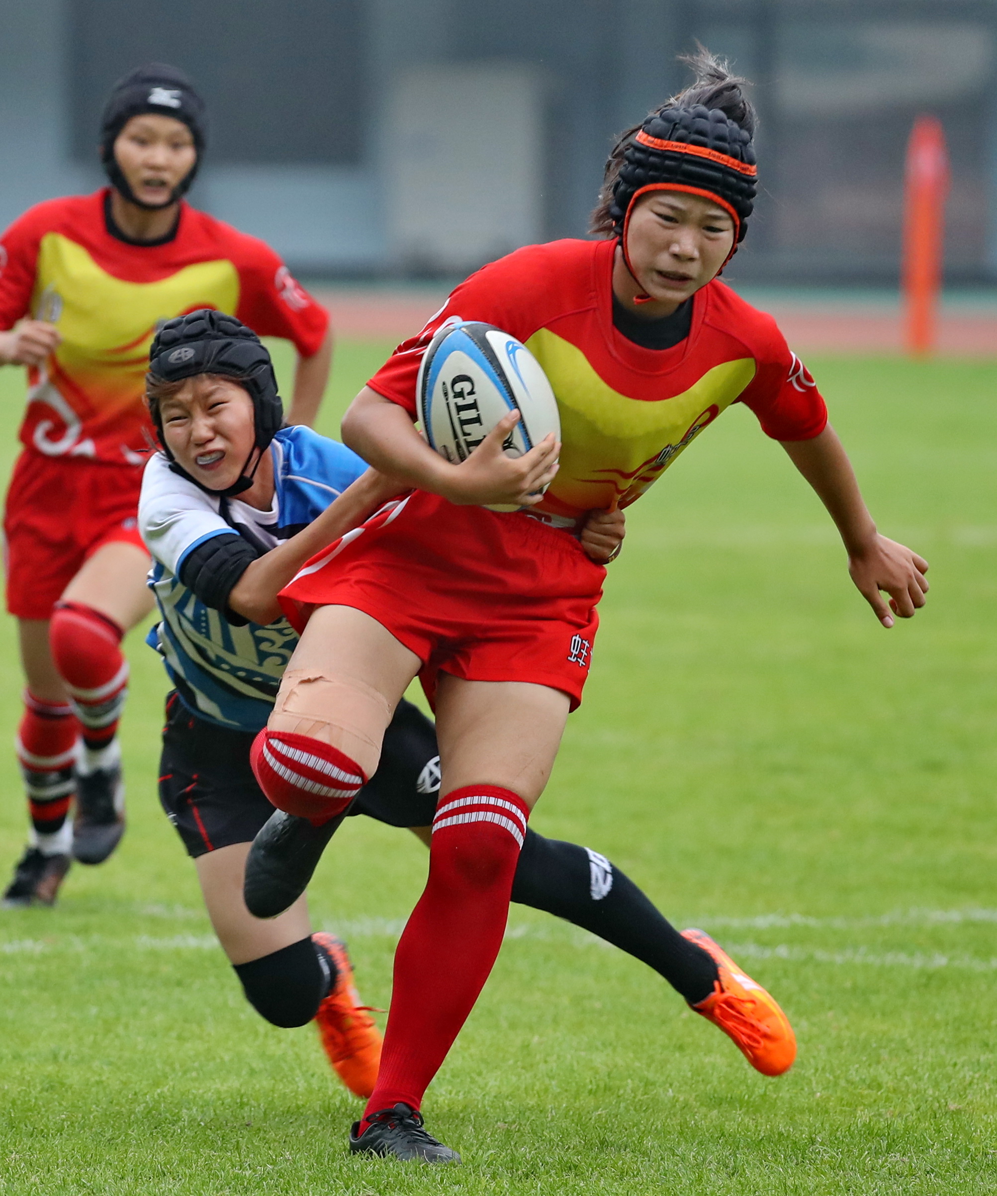 七人制橄榄球比赛现场火爆,观众尖叫 七人制橄榄球比赛现场火爆,观众尖叫