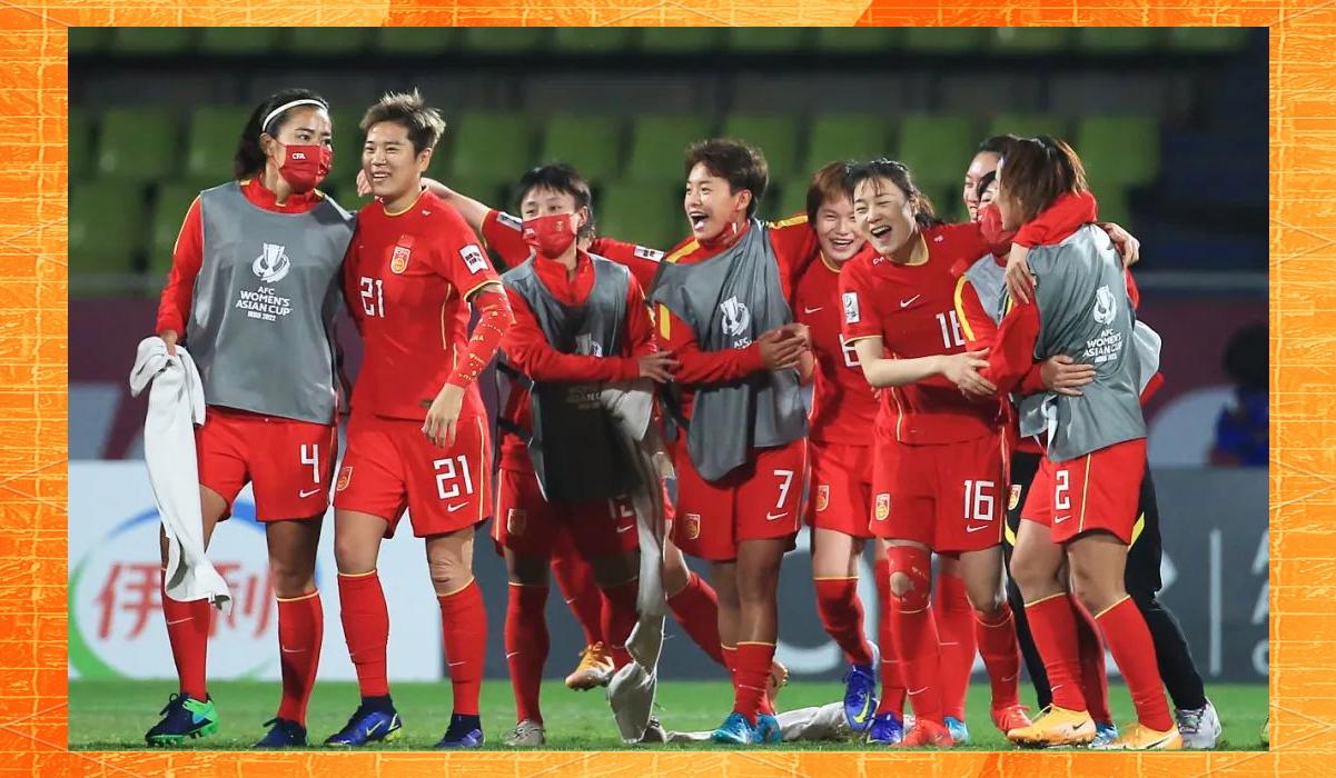 中国女足比赛胜出，将与对手争夺冠军宝座的简单介绍