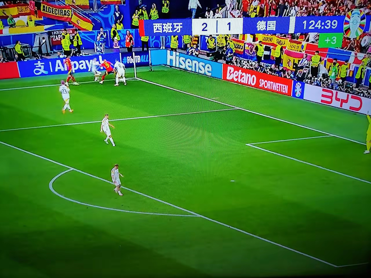 关于西班牙平德国，两队筹备加时赛决胜负的信息